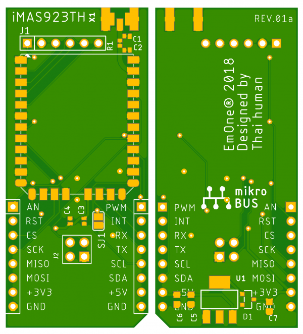 iMAS923TH MikroBUS shield - Image 4